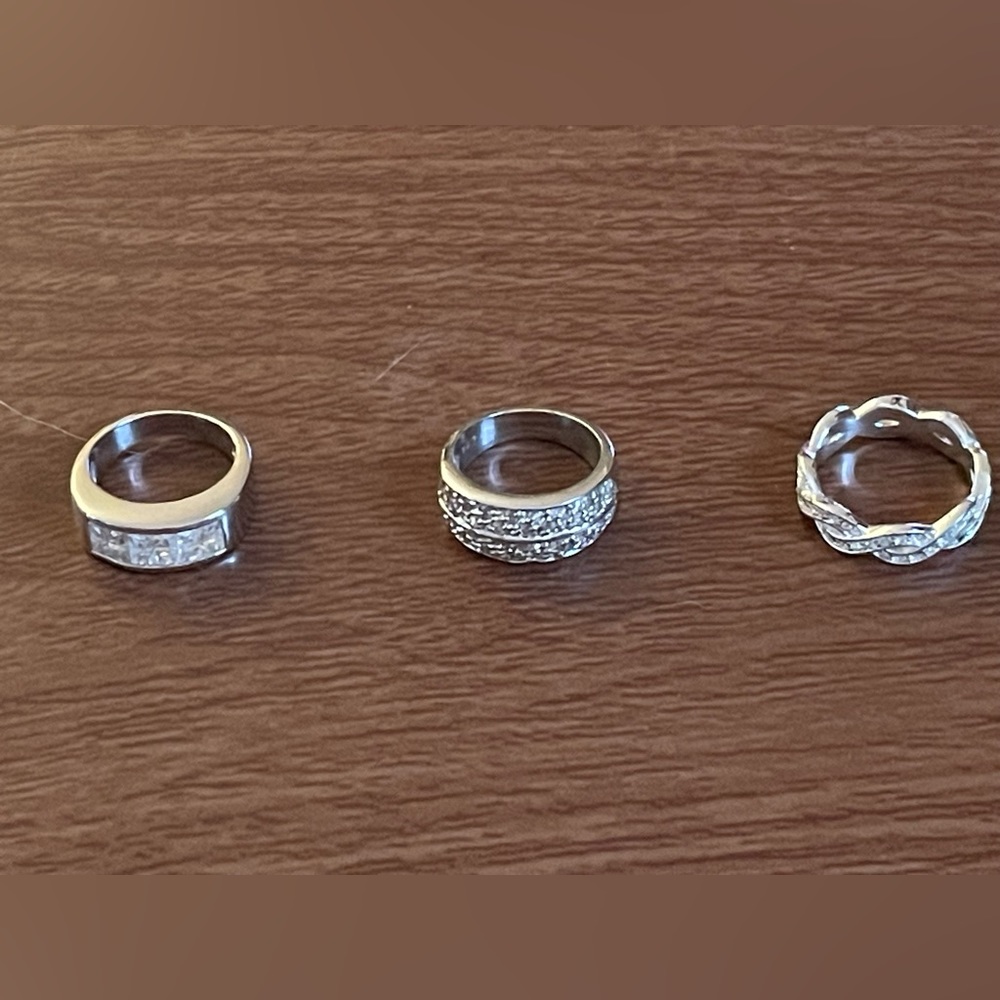 Silver rings
